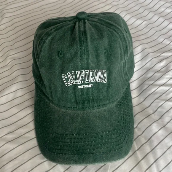 Accessories | California West Coast Green Charcoal Hat